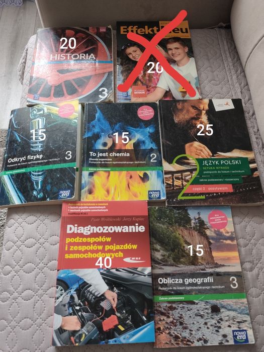 Podręczniki do liceum i technikum