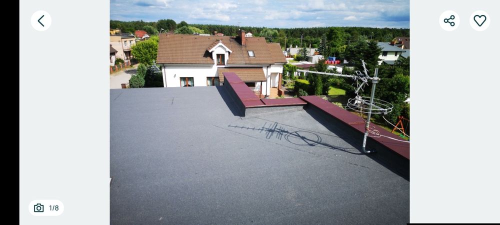 Oferuję pokrycia dachowe papą termozgrzewalna obróbki blacharskie styropapa
