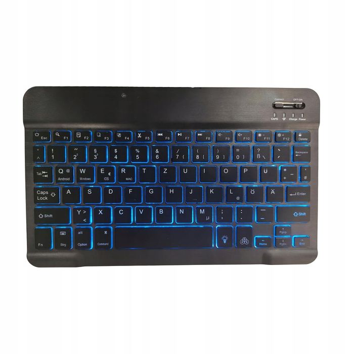 outlet klawiatura membranowa tecknet tk-kb043 led, czarna