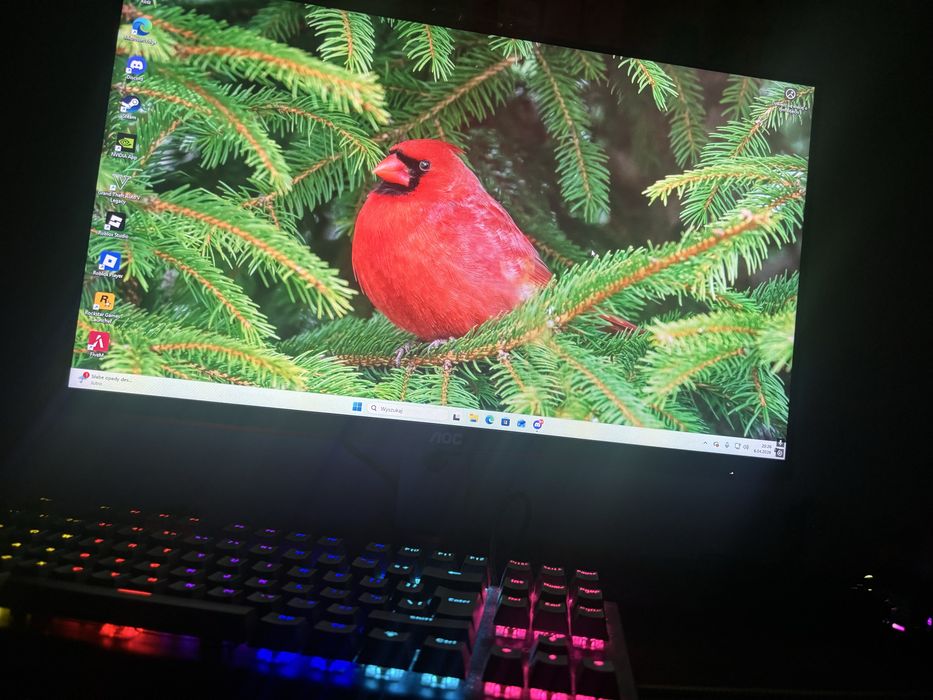 Komputer+monitor do gier bardzo dobry