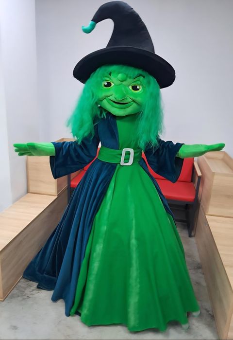 Kostium Halloween wiedźma, czarownica