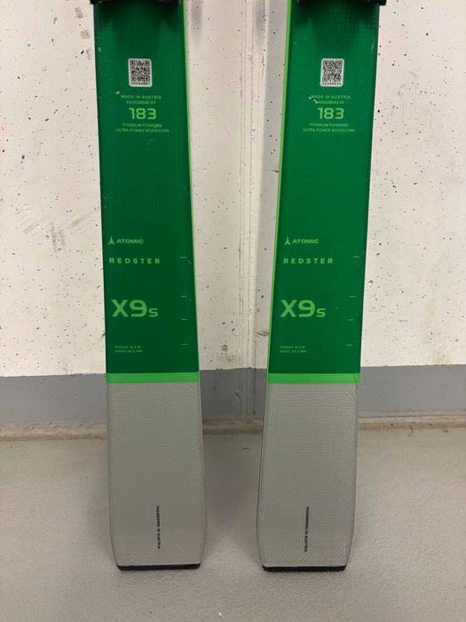 Narty Atomic X9S Revoshock S 183 cm - stan bardzo dobry