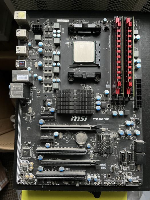 Комплект Материнка + FX 6300 +DDR3 24gb