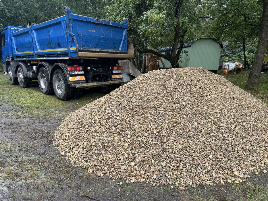 Żwir płukany 8-32mm (16-32), kamień drenażowy/drenaż