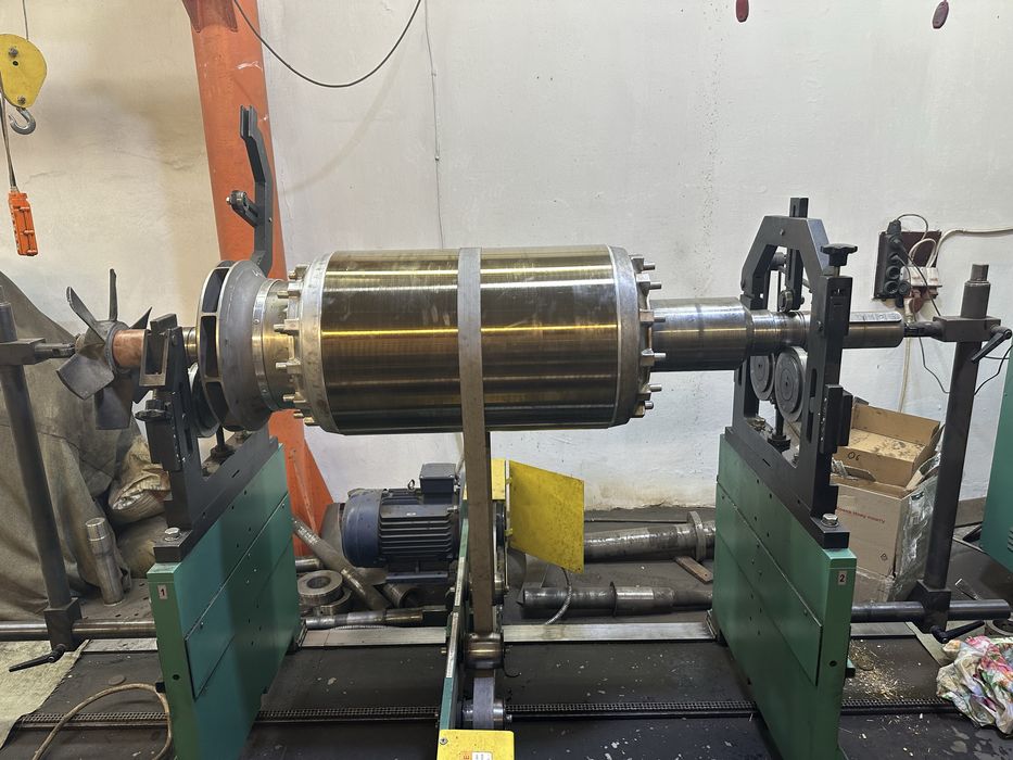 Балансування ротора якоря електродвигуна