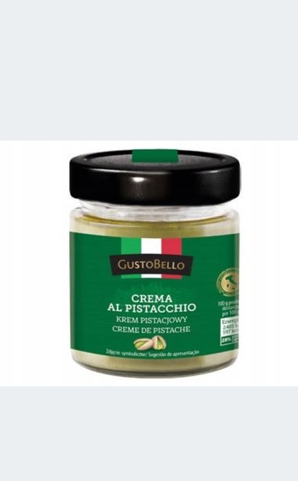 Krem pistacjowy GustoBello 200g 45% pistacji