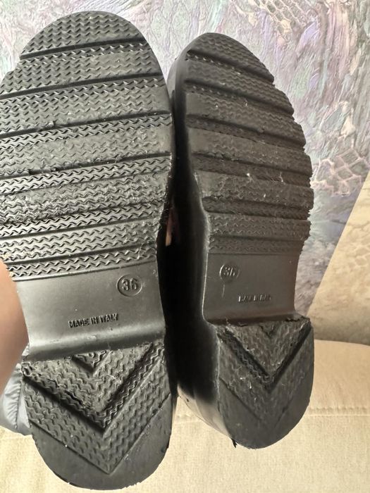 L’CarvariСапоги  зимние,осенние  дутики резиновые внутри на овчине