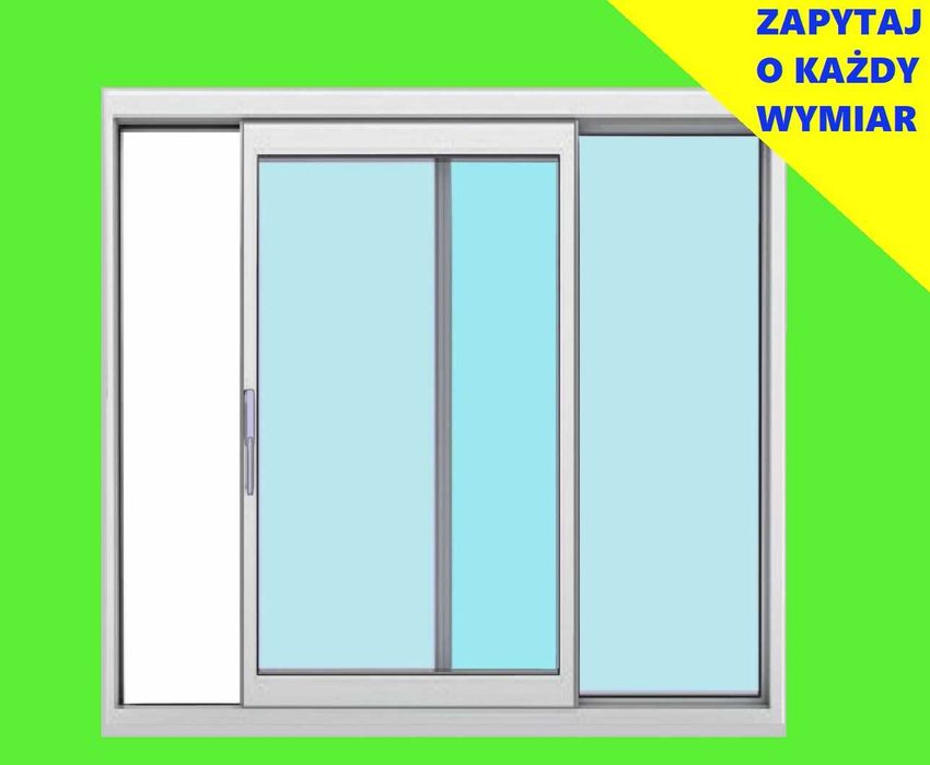 PROMOCJA DRZWI PSK tarasowe TANIO Drzwi przesuwne PCV 2000x2000 Nowe