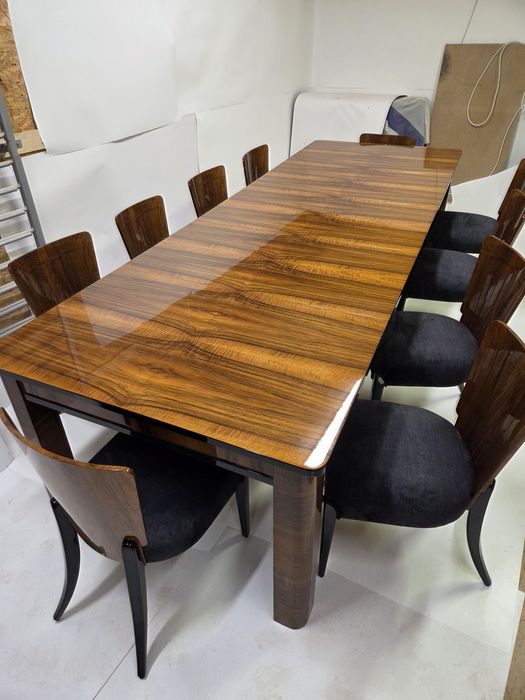 Stół art deco orzech