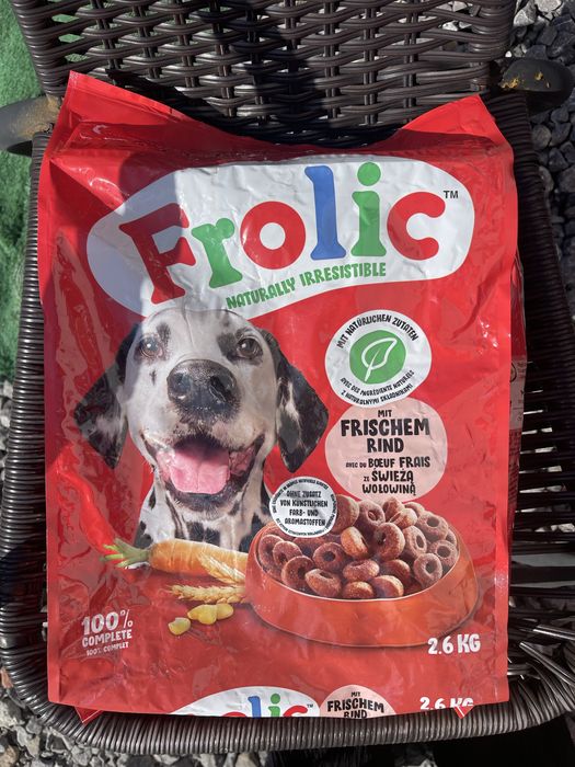 FROLIC Naturally Irresistible 2,6 kg półwilgotna karma dla psów ze świeżą wołowiną  0276