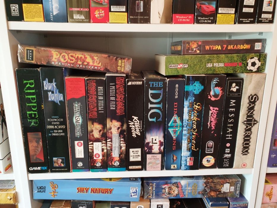 Zeus Spellforce Fallout Phantasmagoria Tomb Raider BIG BOX PC PL