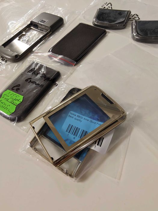 Новые сервисные детали для Nokia 8800 Arte/Carbon/Sapphire !