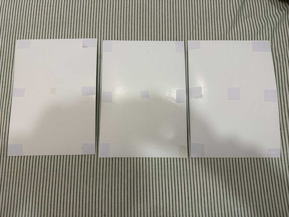 Conjunto de ilustrações A4 em relevo Super Mario Bros.