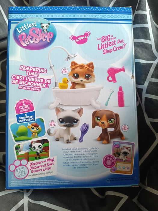 Littlest pet shop zestaw