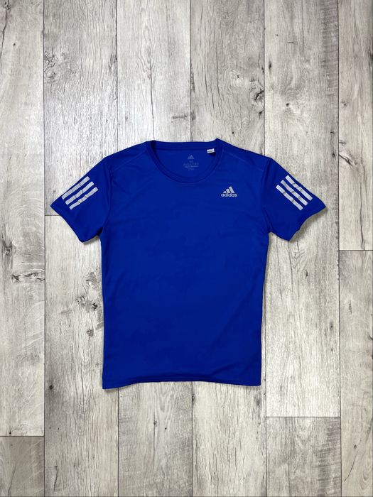 Adidas climacool футболка М размер беговая синяя