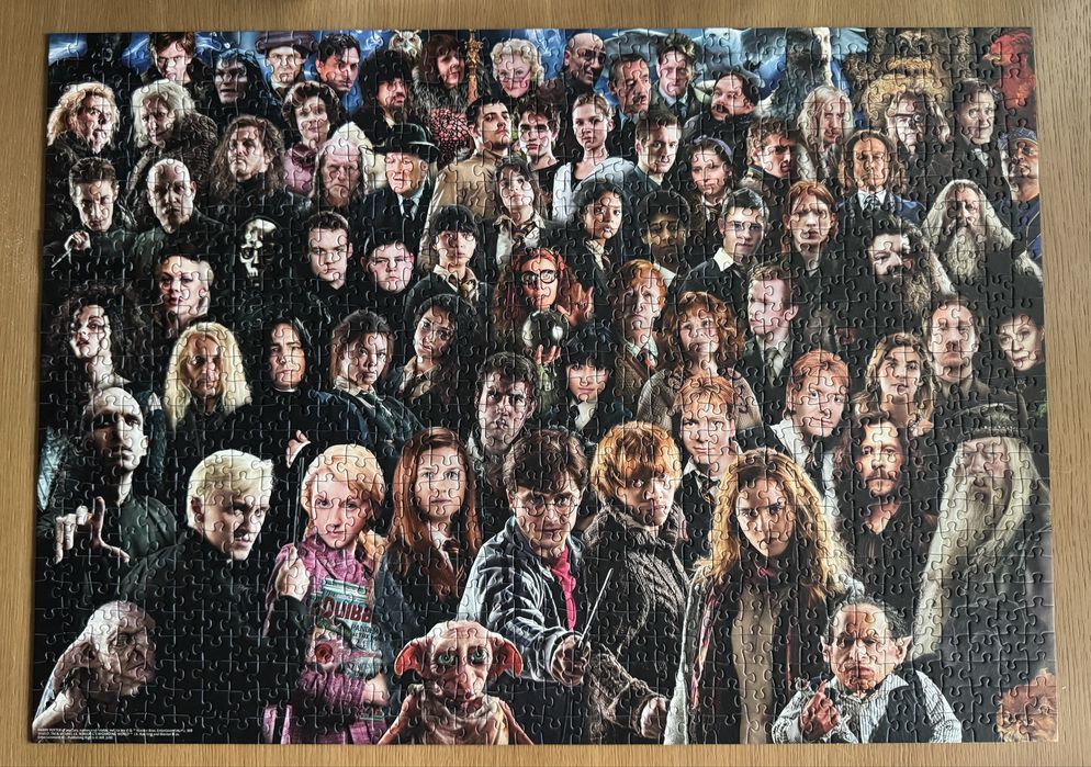 Puzzle Ravensburger Harry Potter 1000. Stan idealny