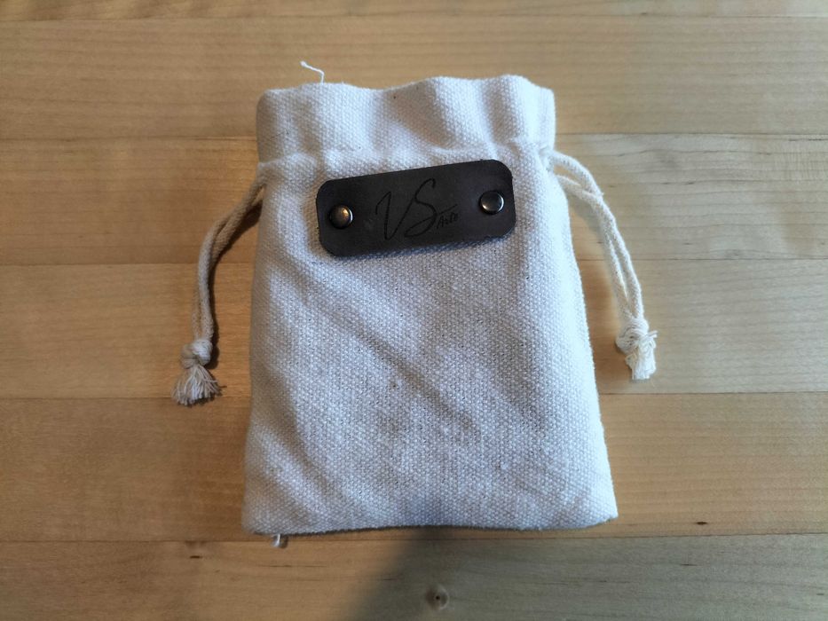 Carteira em Pele Genuína c/ bolsa - Artesanato