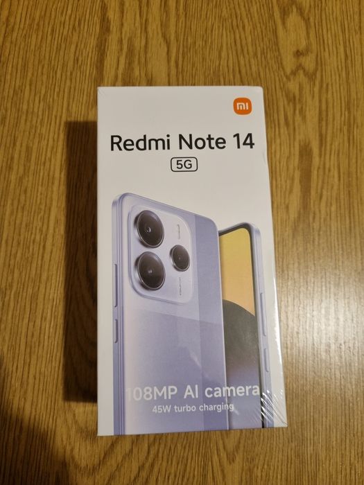 Xiaomi redmi note 14 5G   8/256  NFC Global version  green  нові з адаптером 45W
