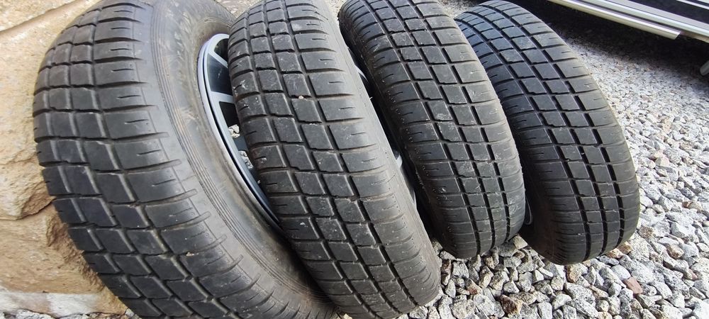 Koła 155/70R13 przyczepki Neptun 4x100. Jak nowe 4sztuki