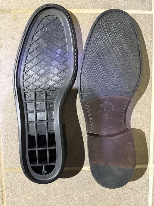 Podeszwy kauczukowe do butów