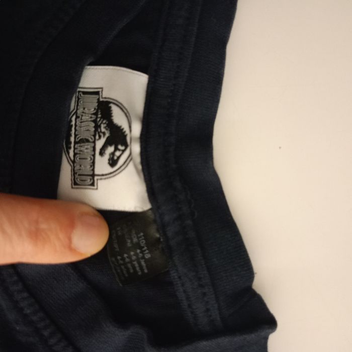 Dwie bawełniane koszulki Jurrasic World 110-116 cm Lupilu