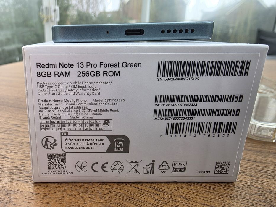 Xiaomi redmi note 13 pro 8/256gb