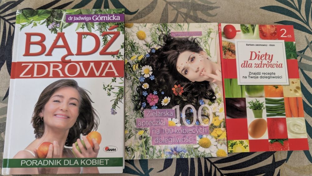 Zestaw poradników zdrowotnych dla kobiet
