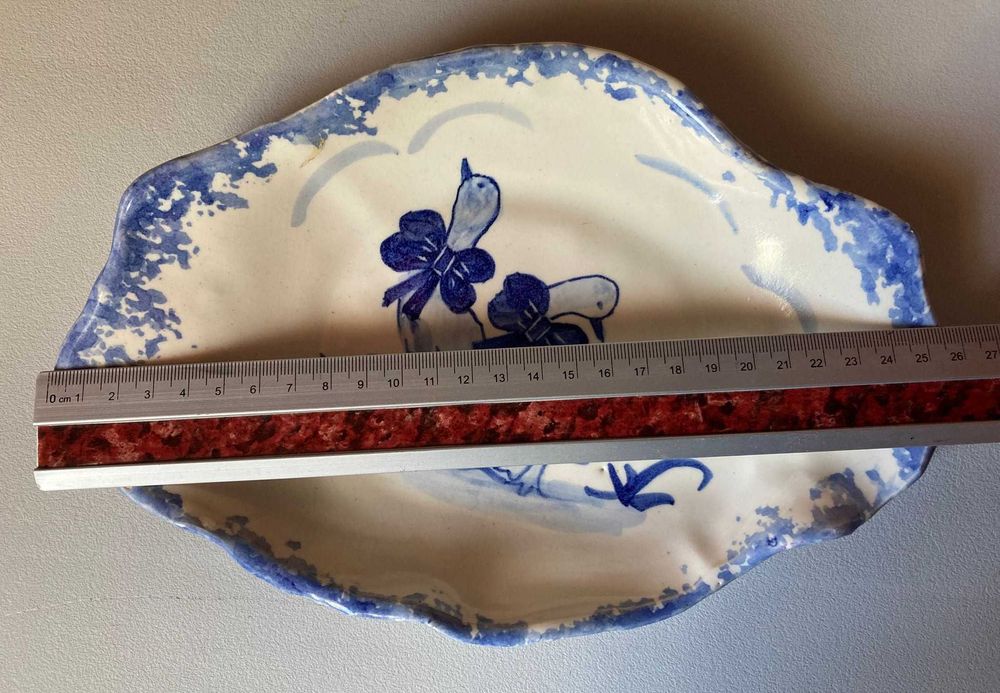 Travessa de Cerâmica Decorativa, Fernão Ferro