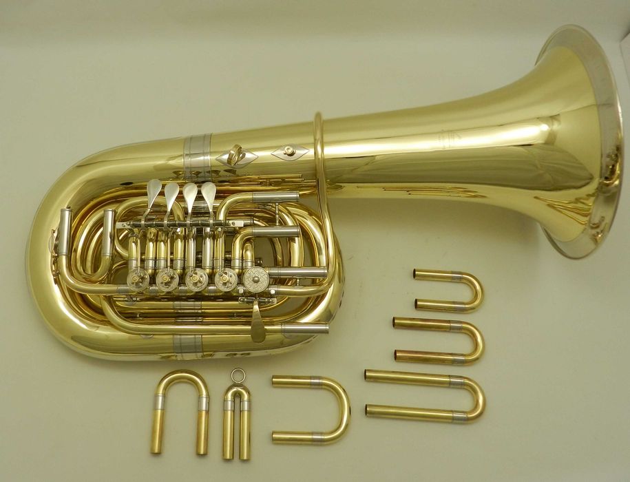 Tuba CC Miraphone Po remoncie kapitalnym model 186 4/4 DR24-029