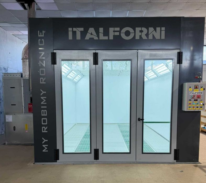 Kabina lakiernicza ITALFORNI - 24 000 m3/h - prosto od producenta z Włoch