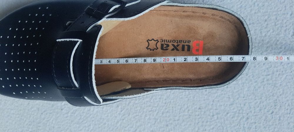 Klapki Anatomiczne skórzane