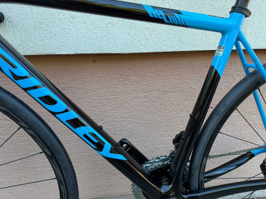 Rower szosowy Ridley Helium disc Rival Etap AXS, full carbon 2x12, hydraulika
