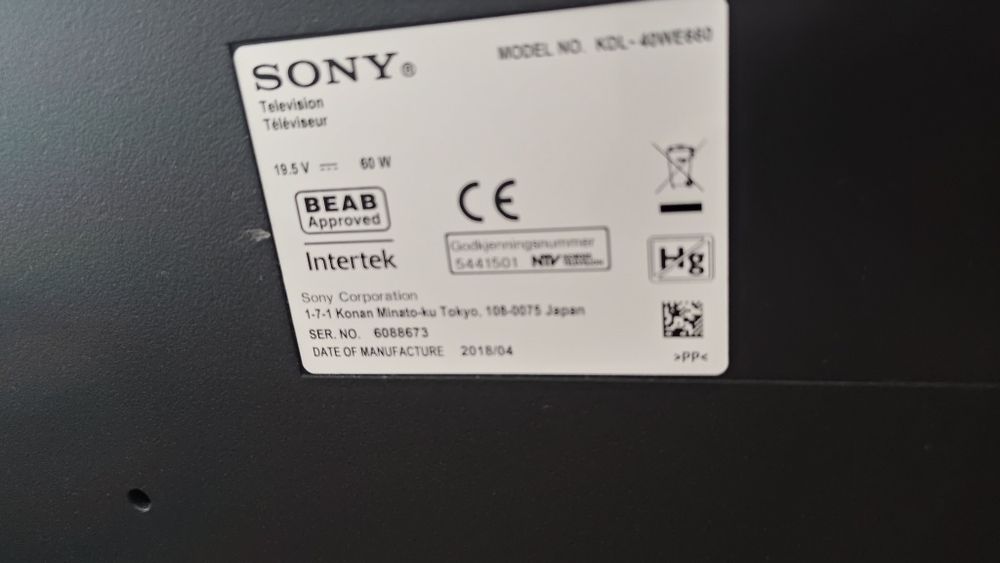 Telewizor Sony Bravia