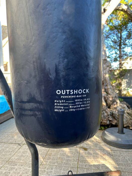 Saco de Boxe com suporte