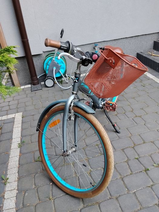 Rower dla dziewczynki Btwin Poply 500