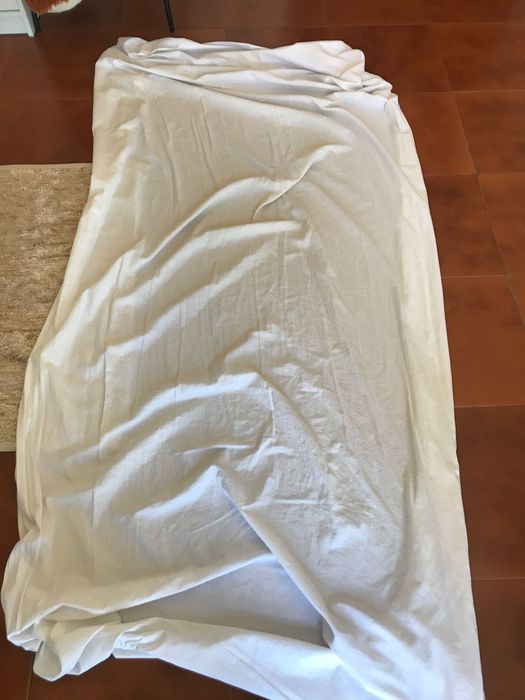 Colchão com lençol