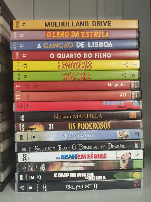 Conjunto de vários DVD's - confira a lista!