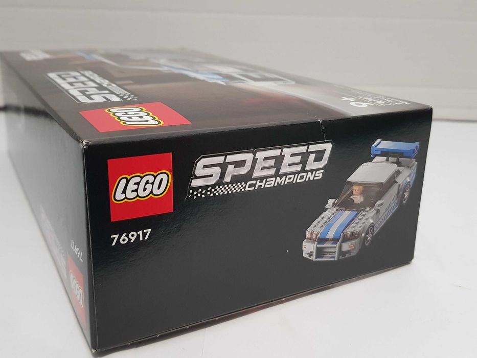 LEGO Nissan Skyline GT-R R34 auto speed klocki samochod 76917 Nowy