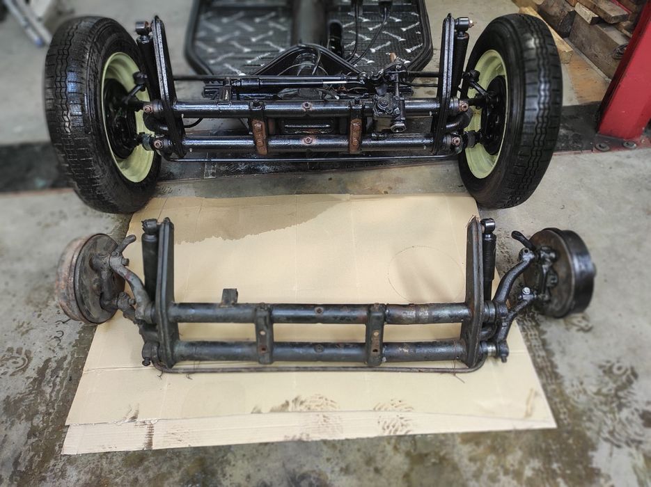 VW Garbus Zawieszenie  rurowisko -65