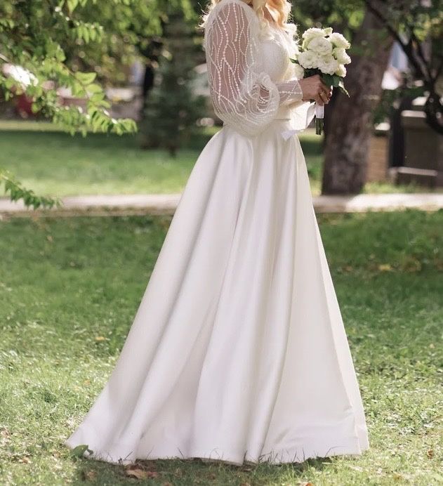 Ексклюзивна весільна сукня  (корсетна)