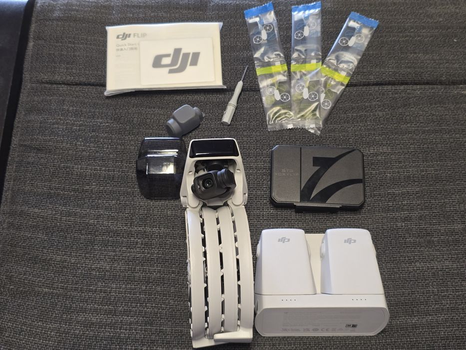 DJI Flip + 2 baterias + Hub + Freewell + DJI Care Refresh