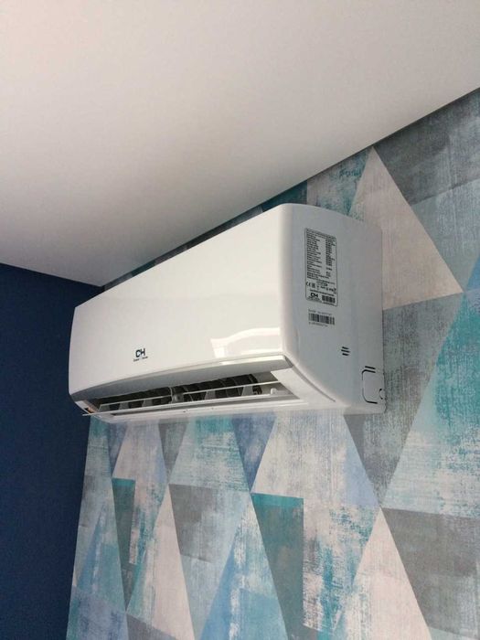 Монтаж кондиціонера, установка кондиционера, закладка магистрали