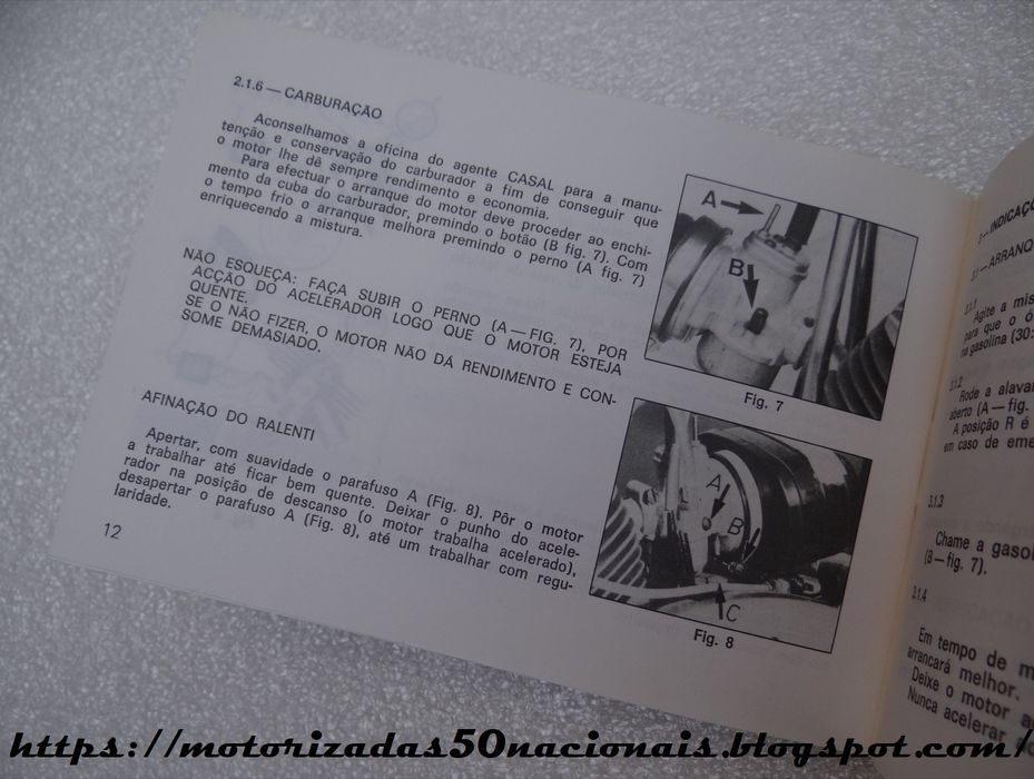 Manual de Instruções e Cuidados p/ Motores Casal de 2 Velocidades