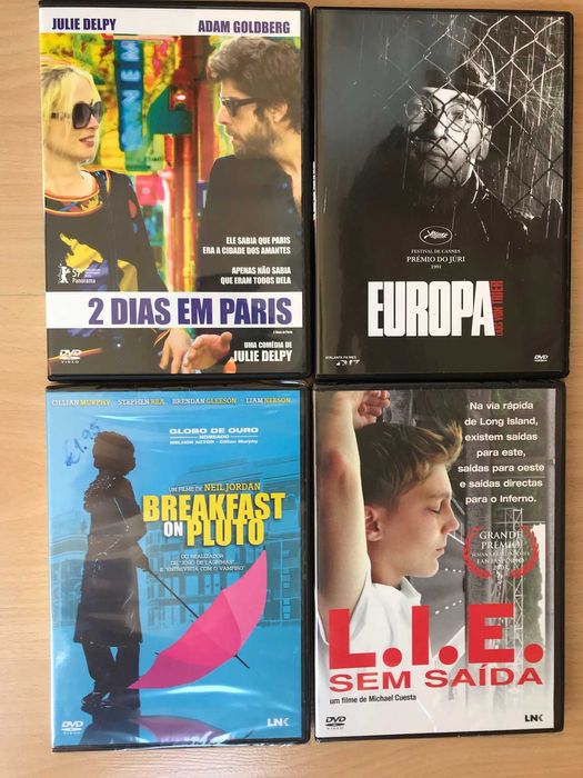 DVD - Filmes de grande qualidade