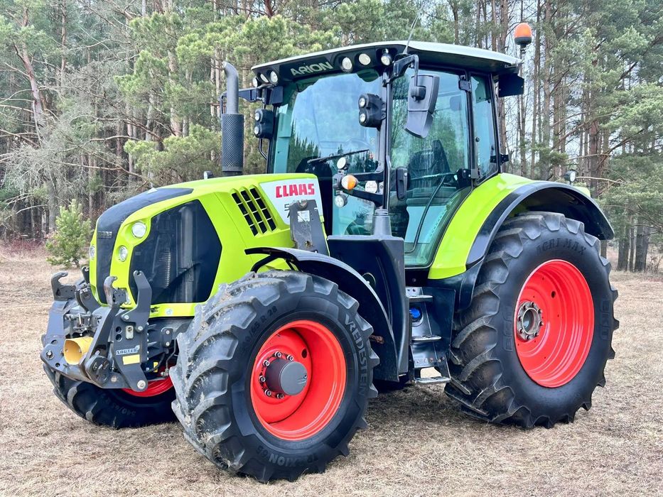 Claas  Arion 550 Cis Pneumatyka 50km Tuz Wom z Niemiec