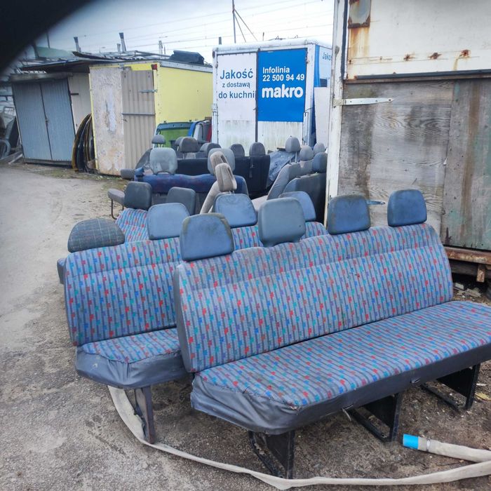 najazd iveco dubel kabina Mercedes 609 płyta dwuwarstwowa siewnik