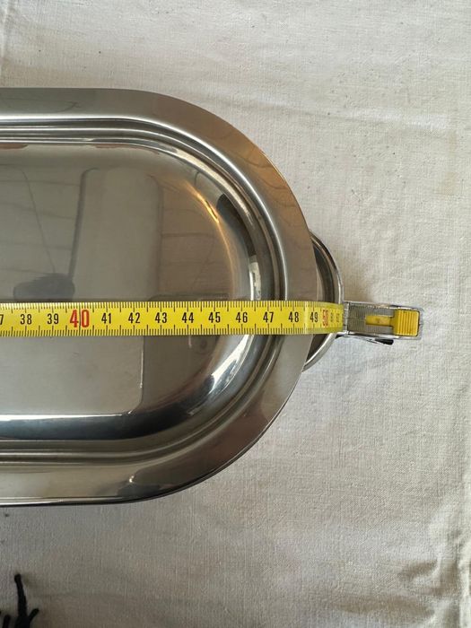 Panela de peixe em inox