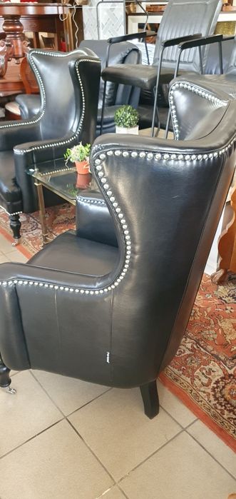 Fotele w stylu Chesterfield ( uszaki )