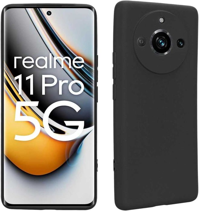 Etui Slim Matt do Realme 11 Pro 5G + Szkło Hartowane