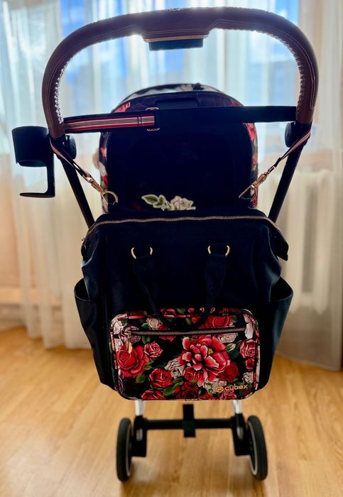 Продаю прогулянкову коляску Cybex Mios 4.0-Chrome Brown + Blossom Dark